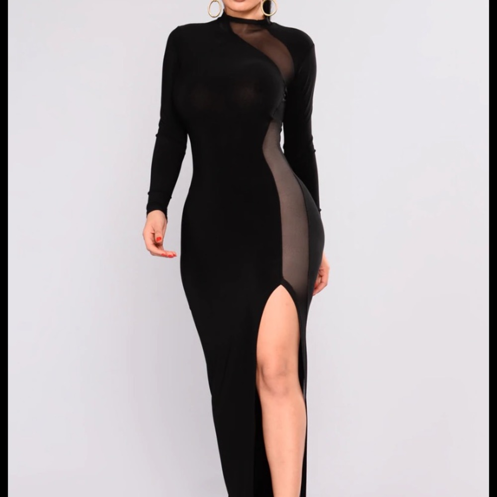 Mesh Maxi Long